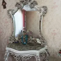 با سلام تشک کودک  آینه قدی  و آینه و کنسول