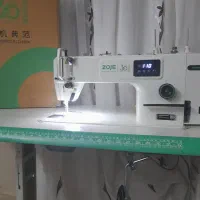 چرخ خیاطی صنعتی زوجی دینام سرخود سرنخ زن نوی نو