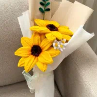 دسته گل پیپ‌ پاکن مخملی