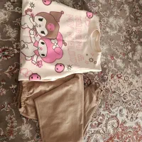 لباس دخترانه .بلوز شلوار .کرومی