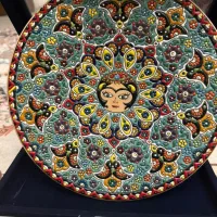 ظرف میناکاری هنر دست