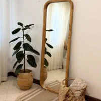 فروش آینه دکوری با قاب چوبی و فلزی (تولیدی)