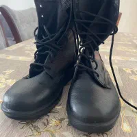 پوتین سربازی چرم