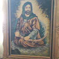تابلو فرش چهره مذهبی