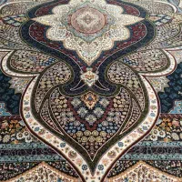 فرش فرهنگیان/ یک تخته کیمیا۹متری سورمه ای ۷۰۰ شانه