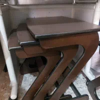مبل تکی یک عد میز جلو مبلی و...