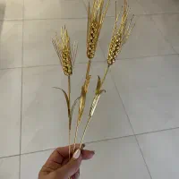 ۳ شاخه‌گل گندمی مسی