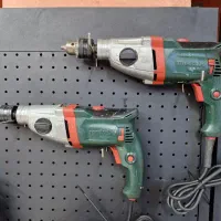 دریل چکشی حرفه‌ای Metabo دو کاره اصل آلمان