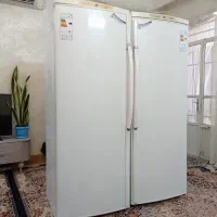 یخچال وفریزر دوقلو الکترواستیل بدون برفک درحدنو