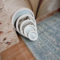 آینه پنج تیکه دکوراتیو