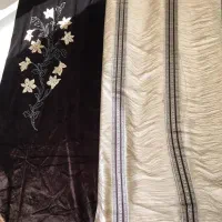 دو ست پرده ترک برای دو پنجره