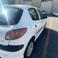 پژو ۲۰۶ سفید بیرنگ مدل آخر ۹۴
