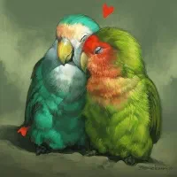 طوطی برزیلی پیدا شده/گمشده