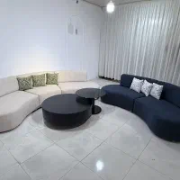 مبلمان ۷نفره مینیمال پارچه خارجی جنسvip