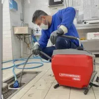 لوله بازکنی فنرزنی  کرج حسین آباد فاضلاب چاه