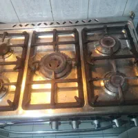اجاق گاز طرح فر ۵شعله سالم