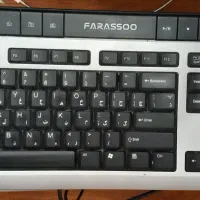 فروش فوری کیس کامپیوتر قدیمی + کیبورد Farassoo