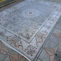 فروش فرش 1200 شانه تراکم 3600 طوسی در حد نو