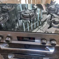 اجاق گاز طرح فر بسیار تمیز و سالم