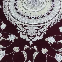 دوعدد فرش زرشکی۱۲متری
