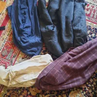 کت مردانه و لباس زنانه