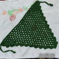 مینی اسکارف پاییزی ،کش موبافتنی