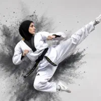 کلاس ترکیبی تکواندو و ژیمناستیک مهرشهر همت