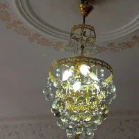 لوستر برنجی شامپاینی