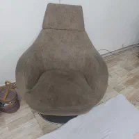 صندلی گردان مبلی ۲ عدد