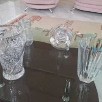 ظروف غذا خوری و گلدان و پارچ