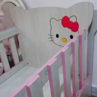 تخت خواب دو منظوره هم گهواره هم تخت نوجوان