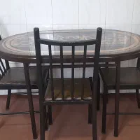 میز غذا خوری ۴ نفره