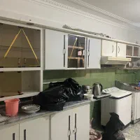 فروش یک دست کامل کابینت گالوانیزه سالم