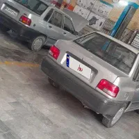 پراید نقره ای