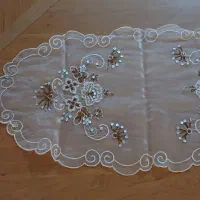 2 عدد رومیزی ملیله دوزی