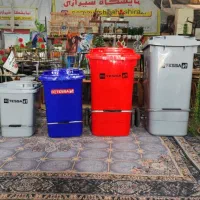 پخش سطل زباله پدالی و چرخ دار