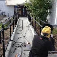 جوشکاری اهنگری نرده حفاظ،درب پنجره رابیس اجرای سقف