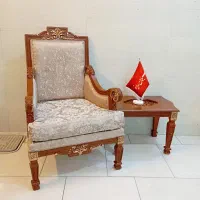 مبل سلطنتی مدل اهورا تمام چوب آکبند سرویس کامل