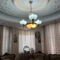 لوستر برنجی پتینه کاری