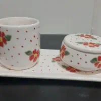ماگ وزیر ماگی همراه قندان