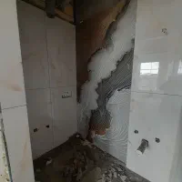استاد کار کاشی وسرامیک سنگ کار نما پله پارکینگ