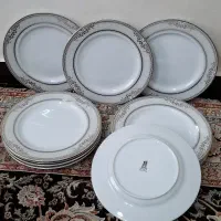 سرویس چینی نقره کوب تقدیس،طرح کلاسیک،مناسب جهیزیه