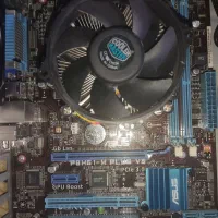 مادربرد p8h61-m Plus v3 با cpu g850 و خنک کننده