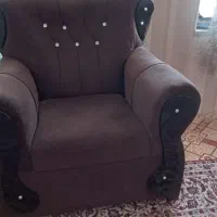 مبل مان ۸نفره چوب محکم درحدنو استفاده نشده
