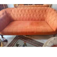 کاناپه سالم خارجی محکم ابعاد ۲متر نیم در یک متر