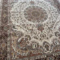 فرش ۹ متری ۷۰۰ شانه دستبافتگونه