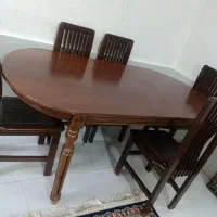 میزم صندلی در حد نو چوب عالی