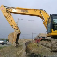 بیل زنجیری 220خشک بیل بکهو