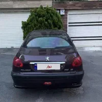پژو 206 مدل 93 رنگ خاص گیلاسی