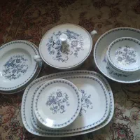 سرویس چینی قلم آبی زیبا